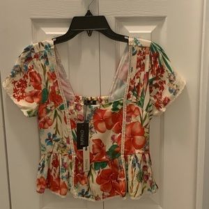Buffalo beautiful multicolored top